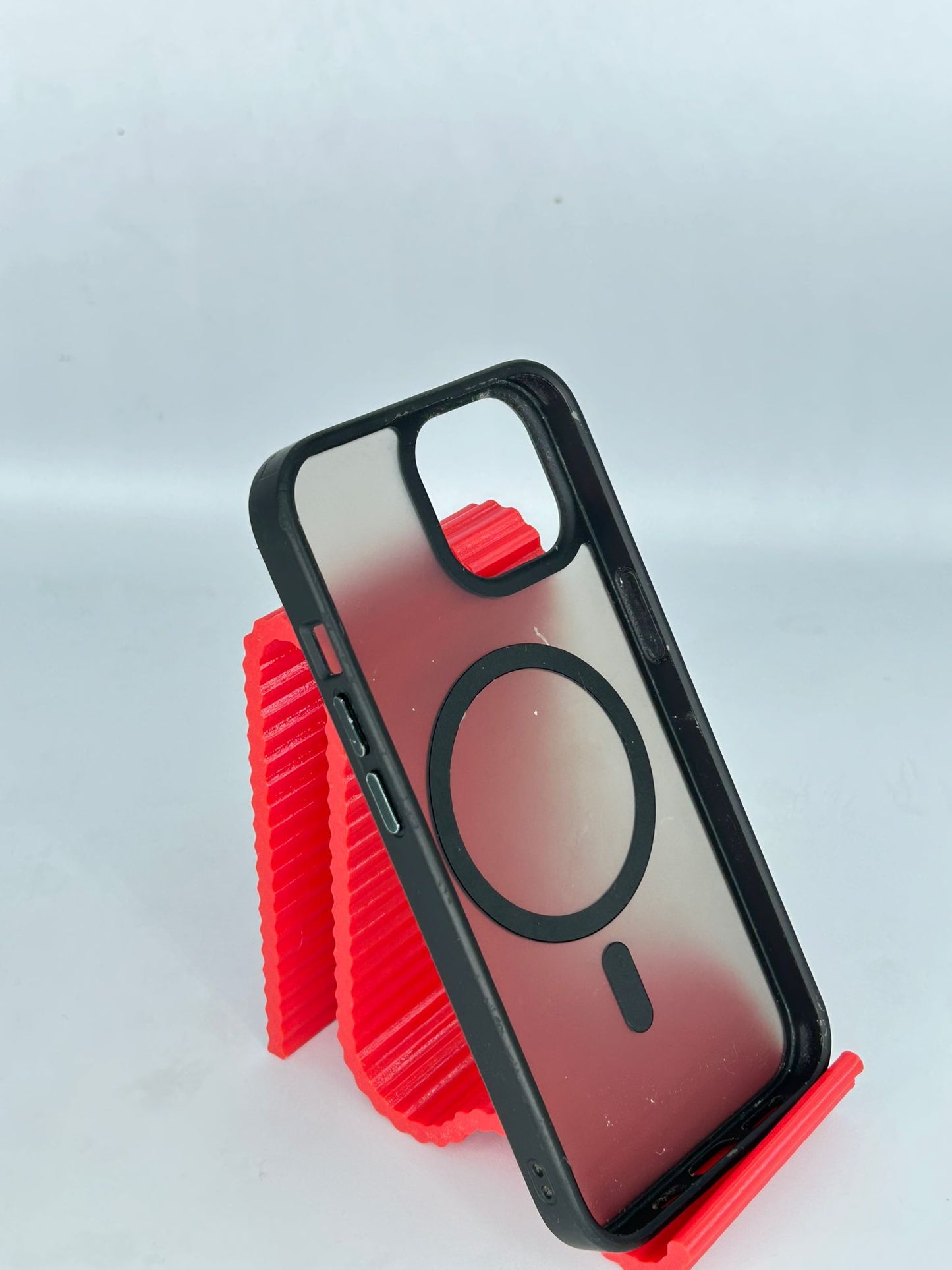 Red 3D Printed Phone Holder – Sleek & Durable Stand