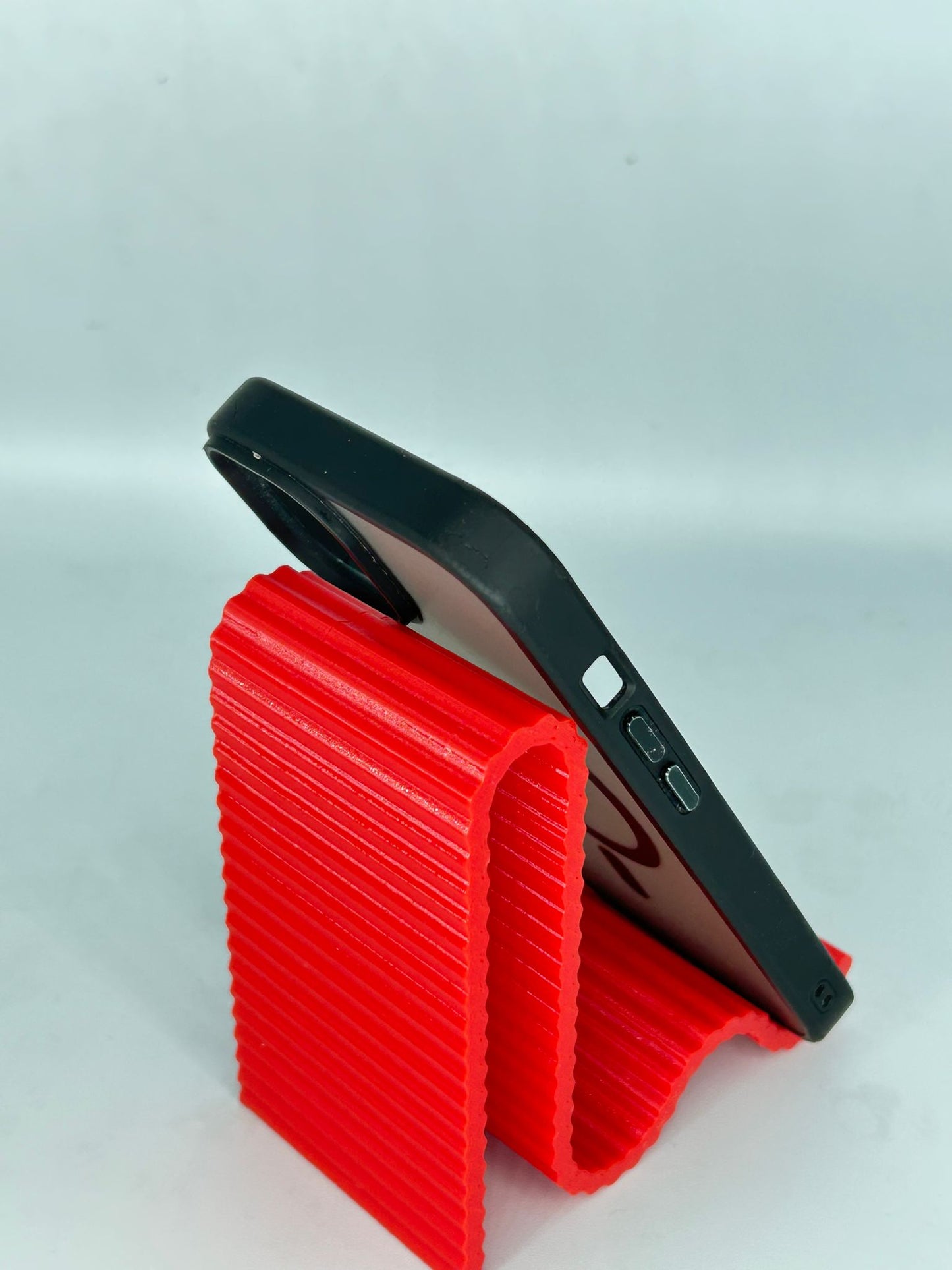 Red 3D Printed Phone Holder – Sleek & Durable Stand