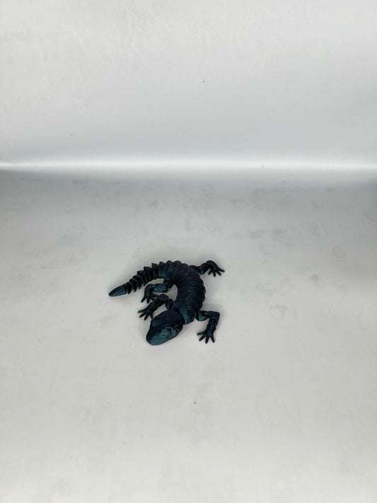 Mystical 3D Salamander – Elegance and Fire in Motion!
